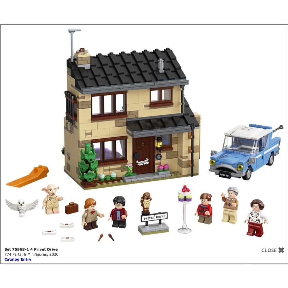 75968 4 Privet Drive Lego set